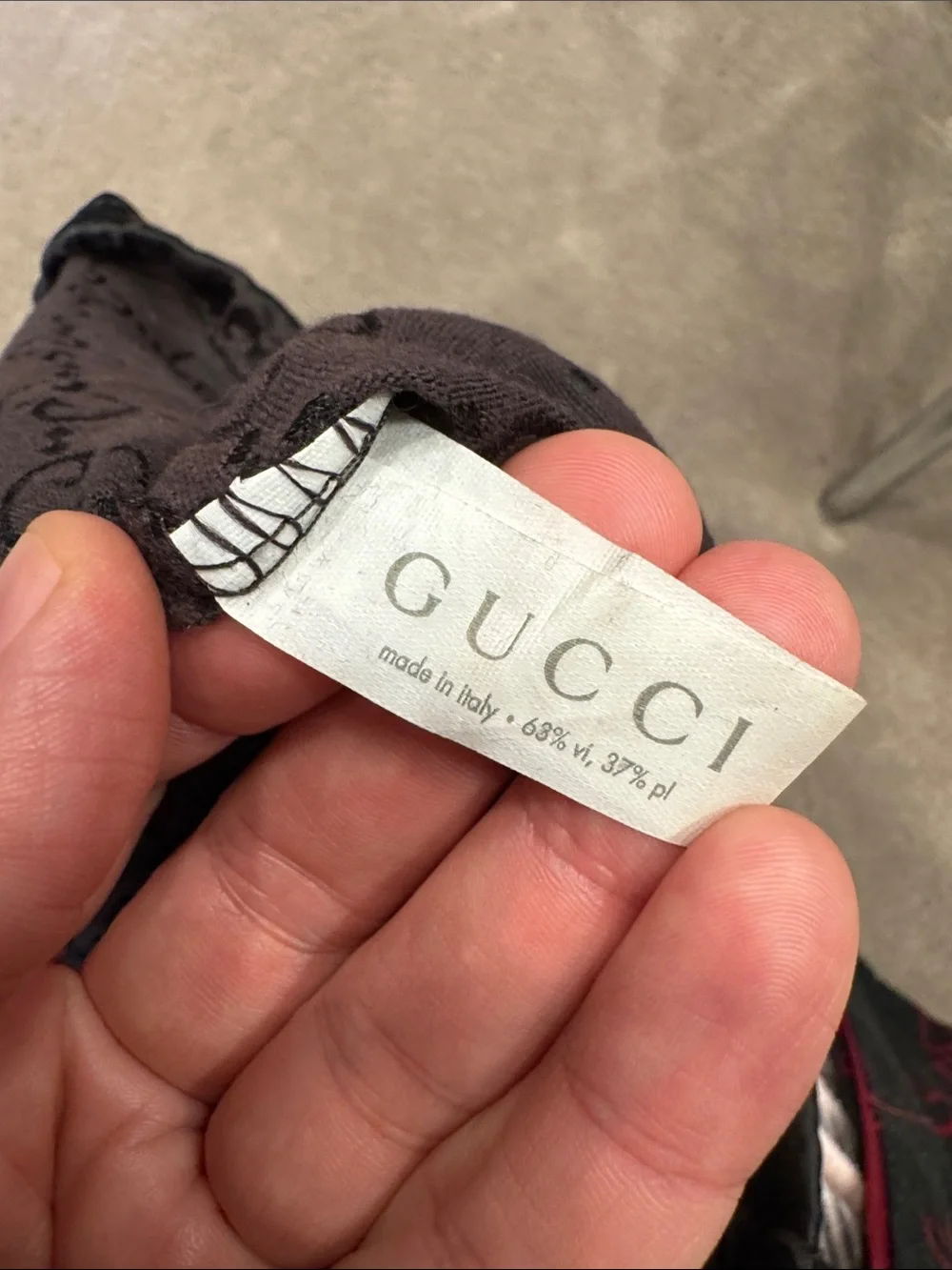 Gucci GG Brown Monogram dustbag